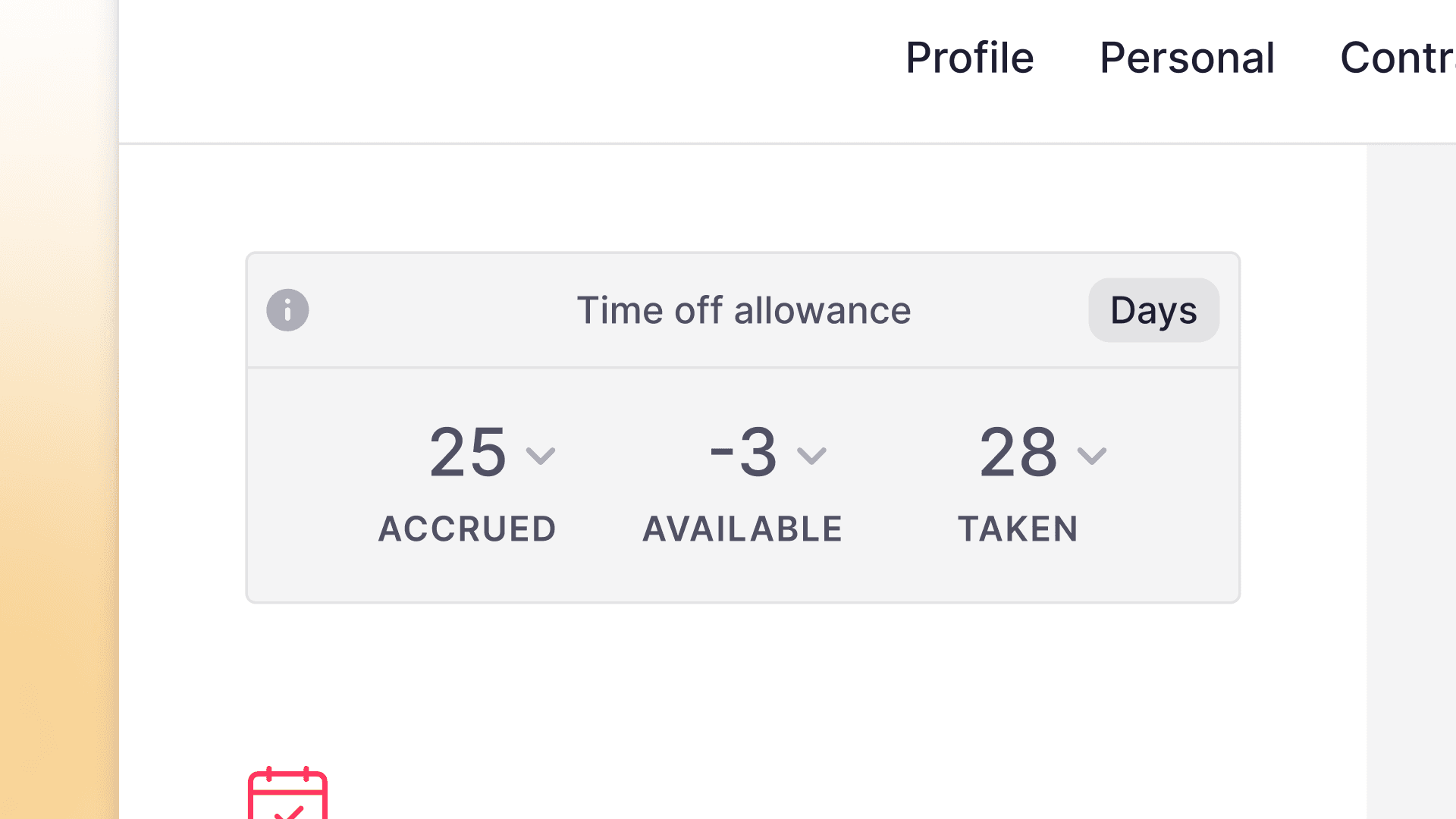 Limita las solicitudes de ausencias para el próximo ciclo