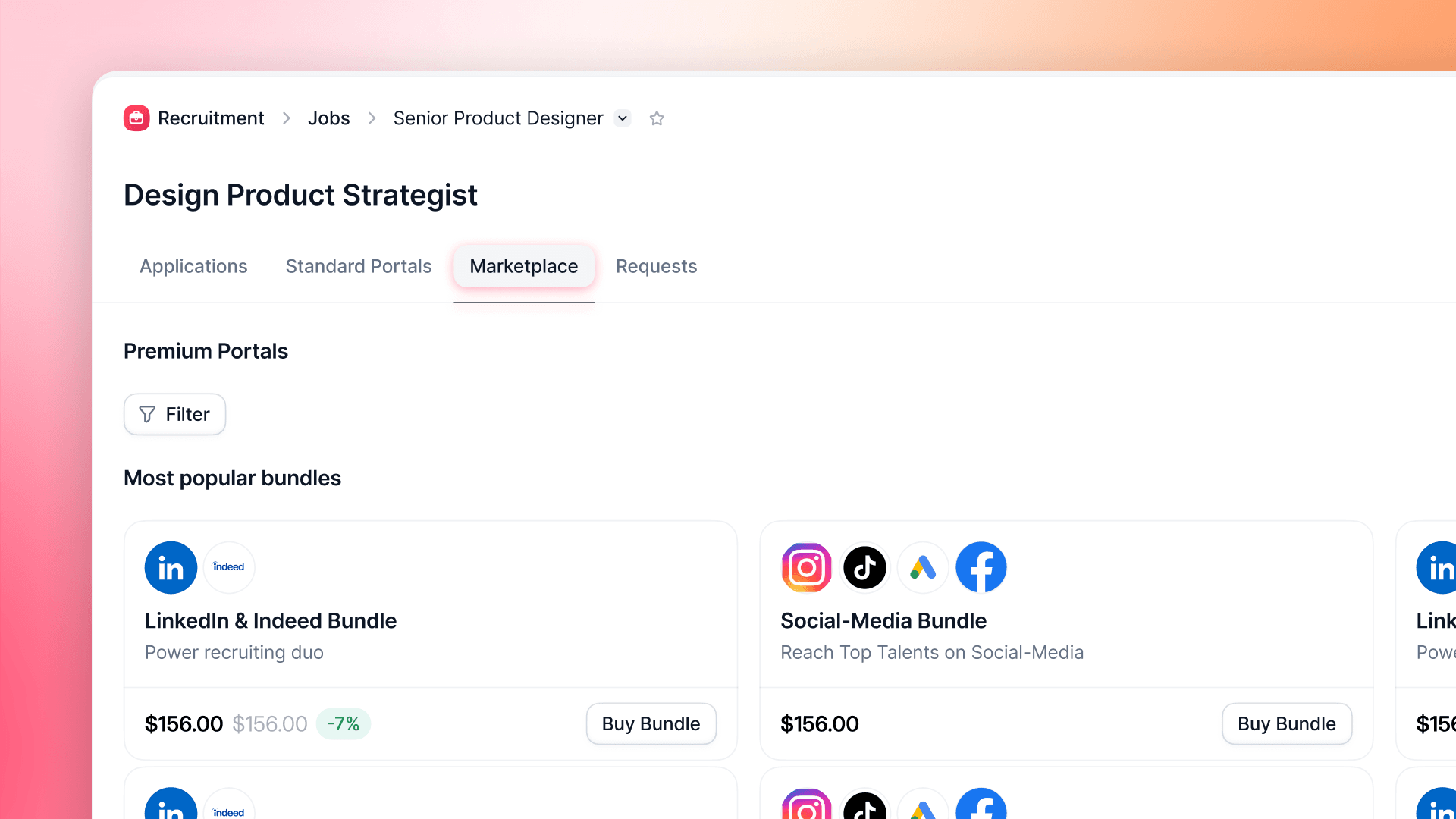 Llega a más candidatos con portales premium